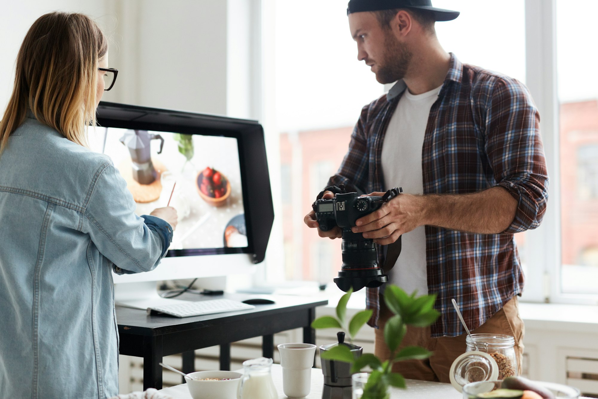 Food-shooting production